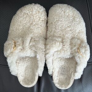 NEW BIRKENSTOCK BOSTON TEDDY SHEARLING CLOGS Women’s 6 Narrow